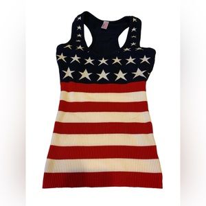 Otomix Activewear Ladies Patriotic Razor Back Sweater Top